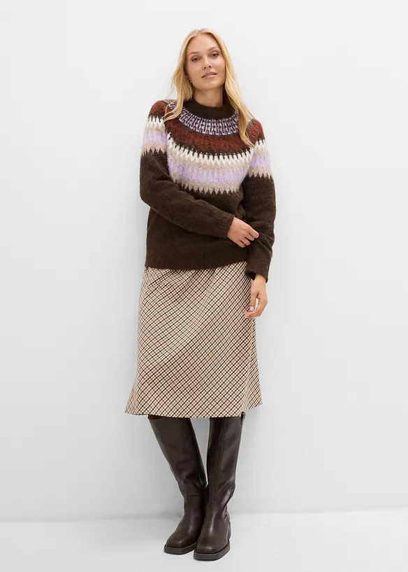 Maglione norvegese girocollo, bonprix