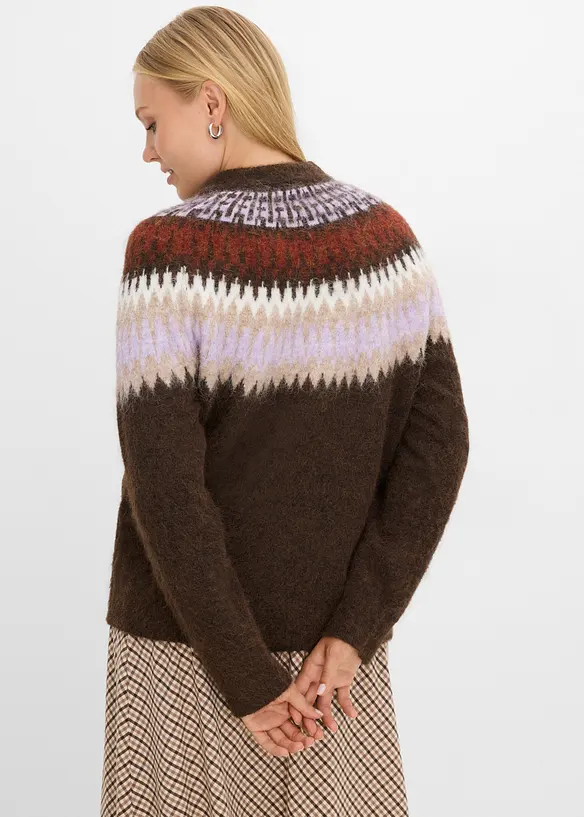Maglione norvegese girocollo, bonprix