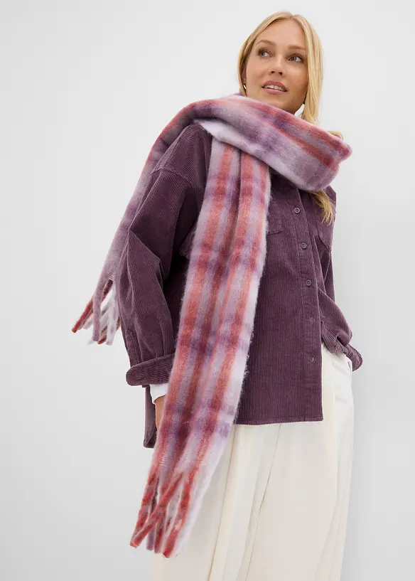 Giacca-camicia oversize in velluto a coste di misto cotone, bonprix