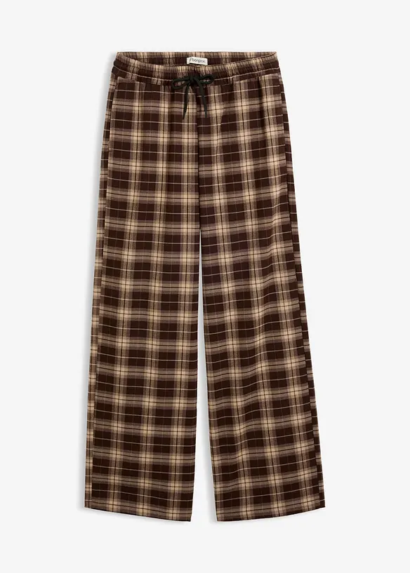 Pantaloni in misto viscosa morbido, bonprix