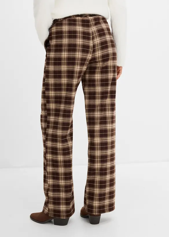 Pantaloni in misto viscosa morbido, bonprix