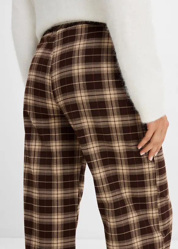 Pantaloni in misto viscosa morbido, bonprix