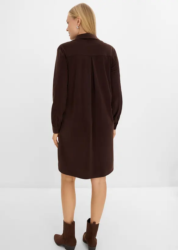 Abito oversize in velluto a coste, bonprix