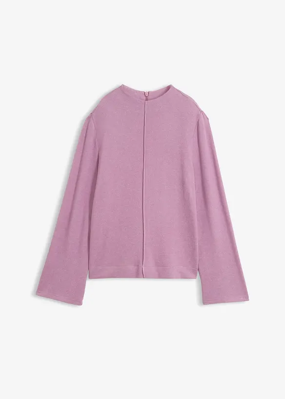 Maglia dolcevita in misto viscosa, bonprix