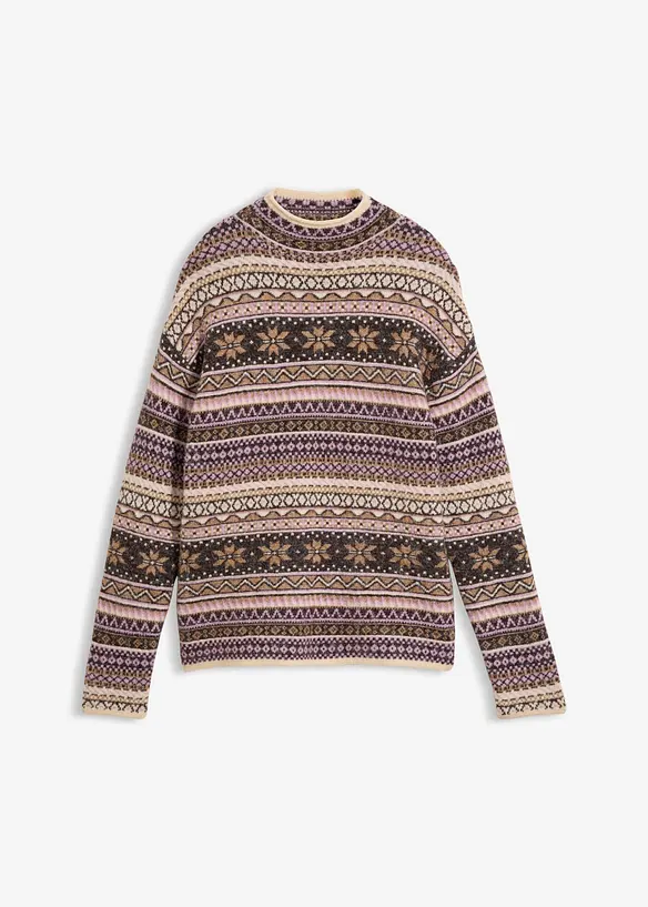 Maglione a collo alto, bonprix