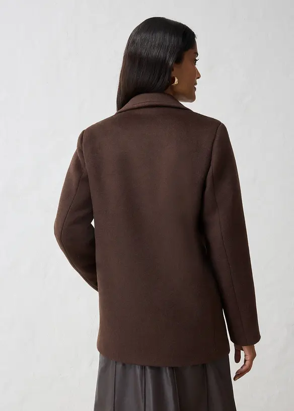 Caban in misto lana, bonprix