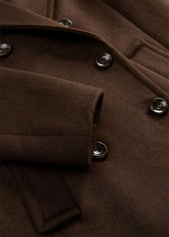 Caban in misto lana, bonprix