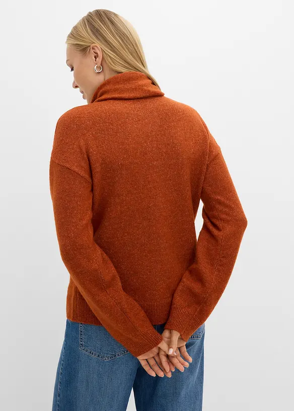 Cardigan con collo a scialle, bonprix