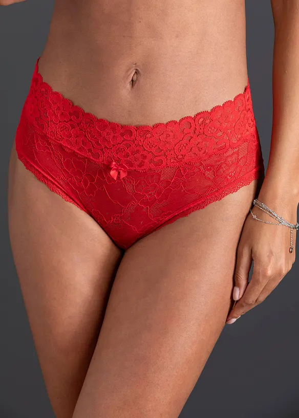 Slip ouvert a vita alta, bonprix