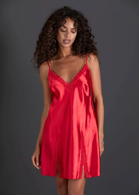 Sottoveste in satin, bonprix