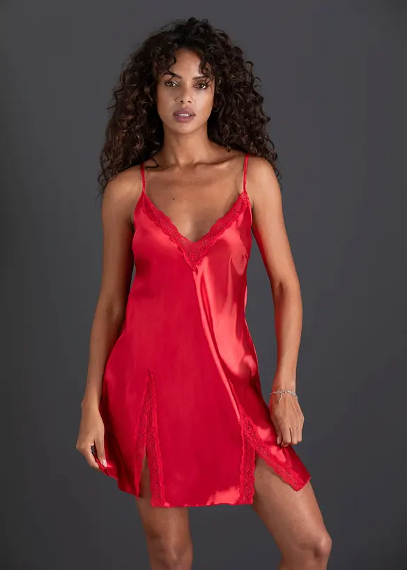 Sottoveste in satin, bonprix