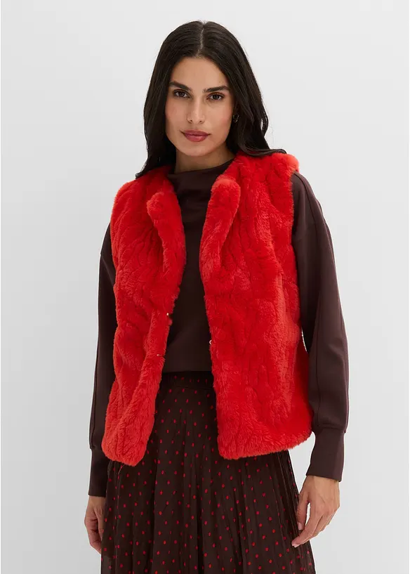 Gilet in pelliccia sintetica, bonprix