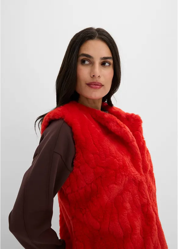 Gilet in pelliccia sintetica, bonprix