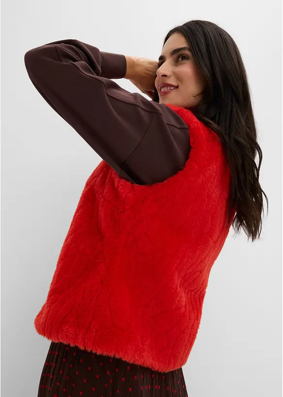 Gilet in pelliccia sintetica, bonprix
