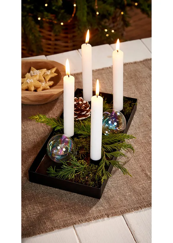 Portacandele magnetico Boltze per 4 candele, Boltze Home Collections