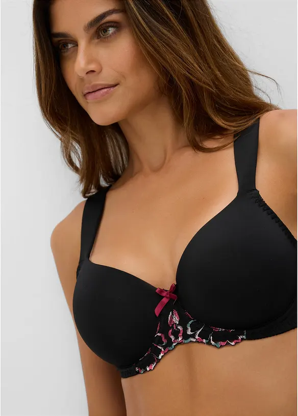 Reggiseno con coppe preformate e spalline imbottite, bonprix