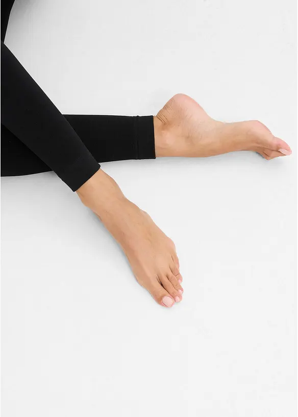 Pantacollant termici con morbido pile 140 den (pacco da 2), bonprix