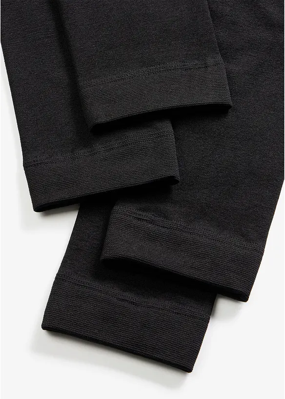 Pantacollant termici con morbido pile 140 den (pacco da 2), bonprix