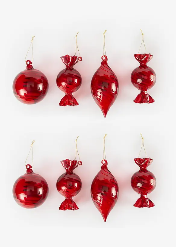 Palline di Natale (set 8 pezzi), bonprix
