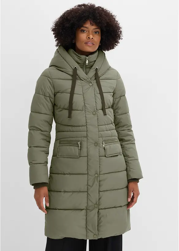 Giubbotto trapuntato idrorepellente con gilet interno, bonprix