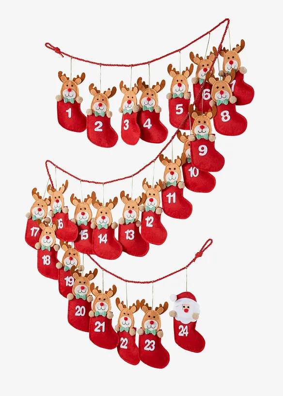 Calendario dell'Avvento con 24 sacchetti, bonprix