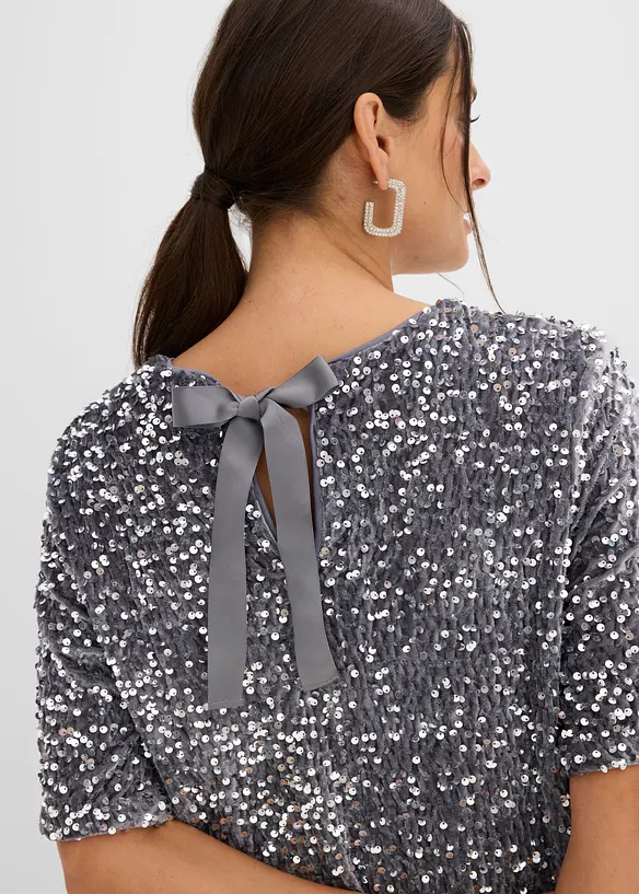 Miniabito con paillettes, bonprix