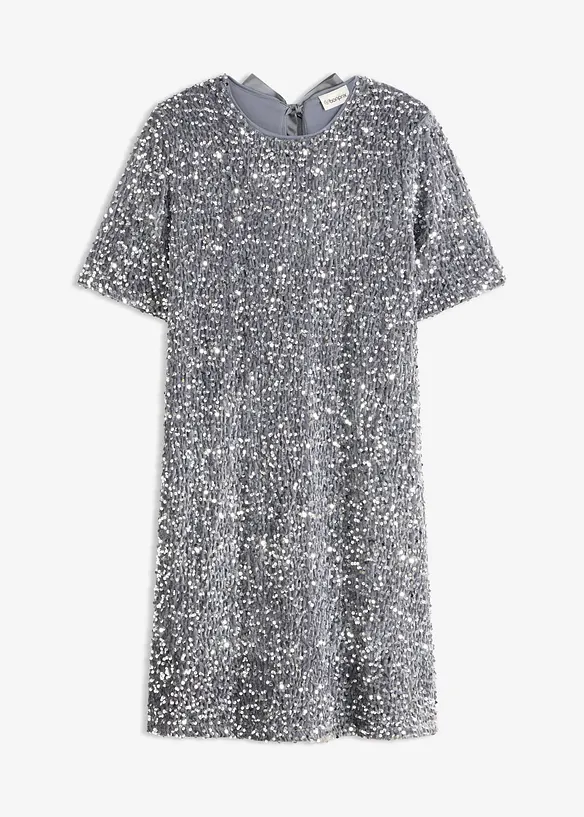 Miniabito con paillettes, bonprix