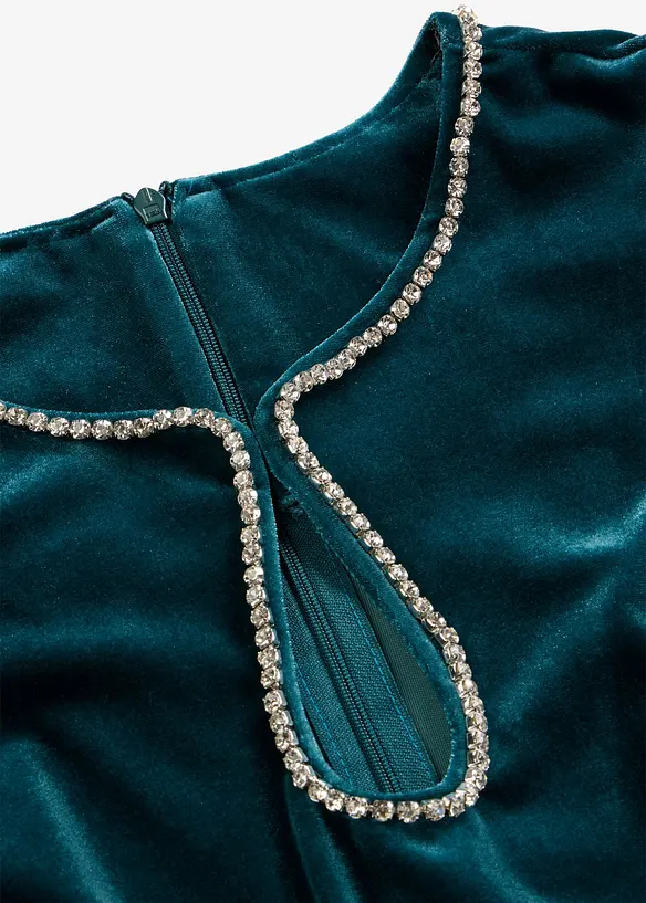 Abito impreziosito da strass, bonprix
