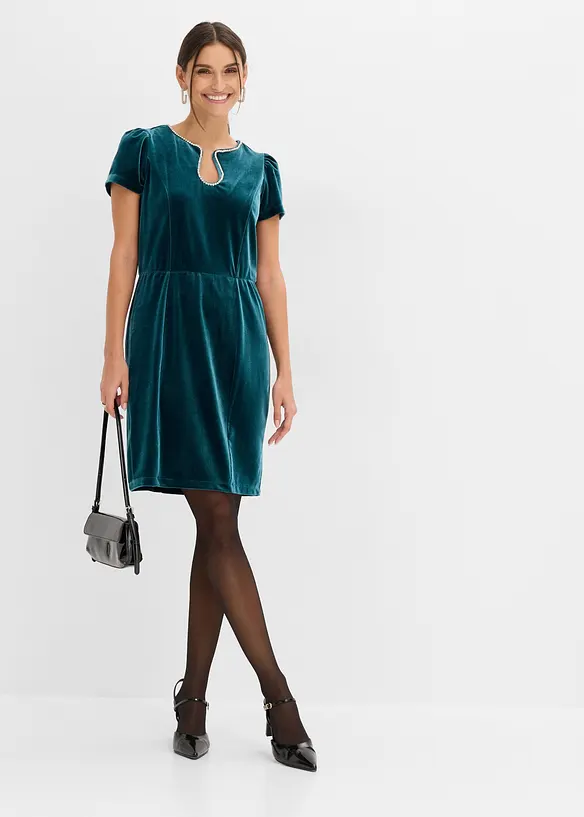 Abito impreziosito da strass, bonprix