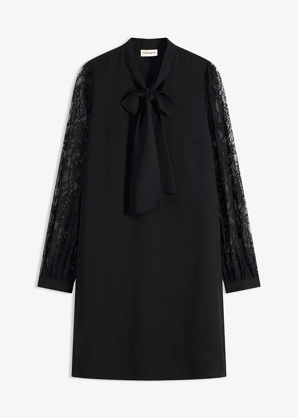 Abito  con maniche in pizzo, bonprix