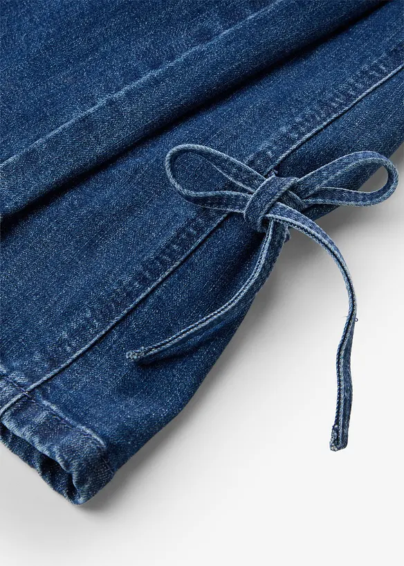 Jeans bootcut, vita alta, bonprix