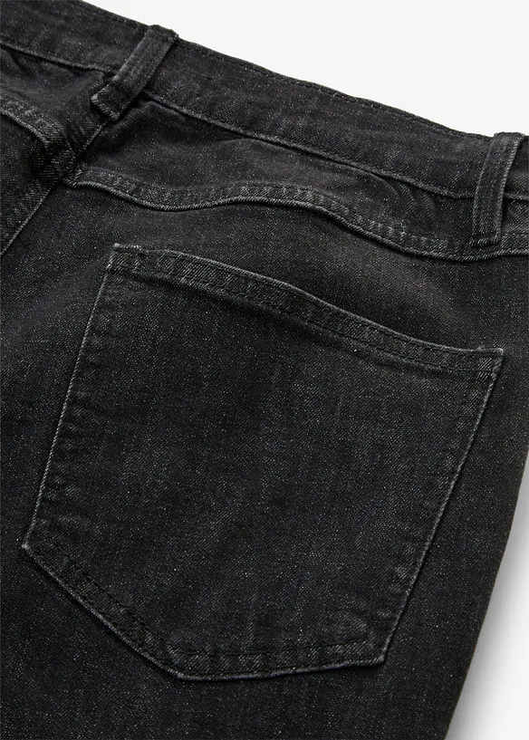 Jeans bootcut, vita alta, bonprix