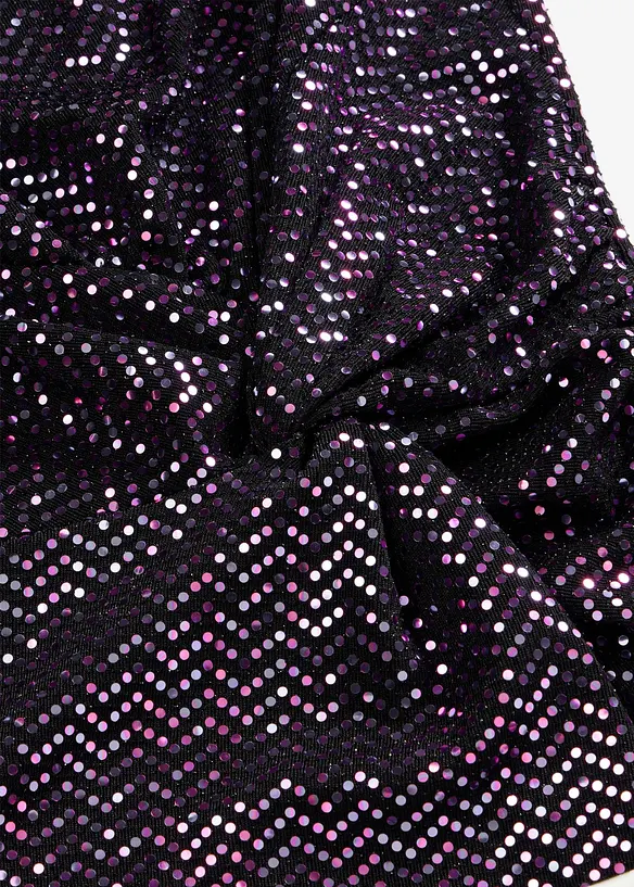 Abito al ginocchio con paillettes, bonprix