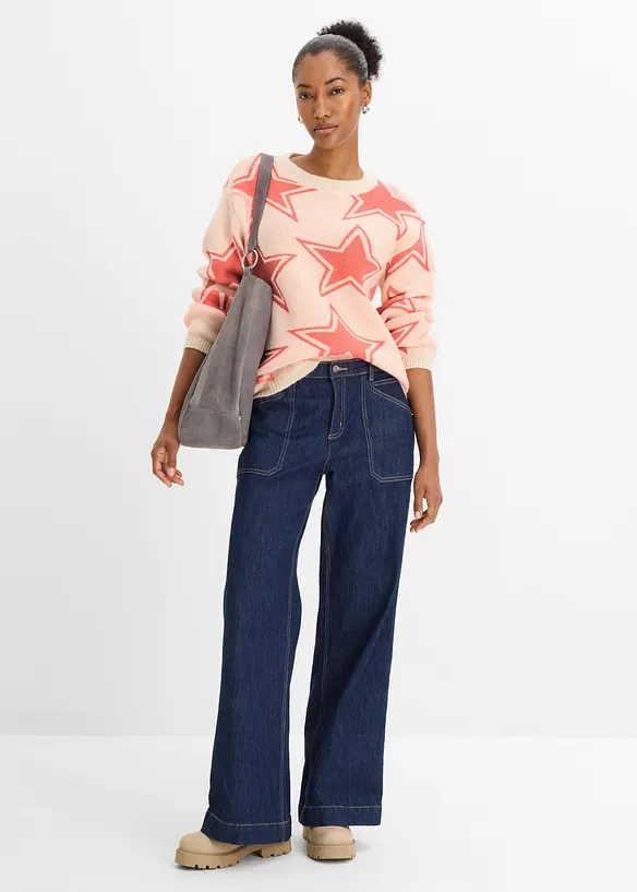 Maglione boxy, bonprix