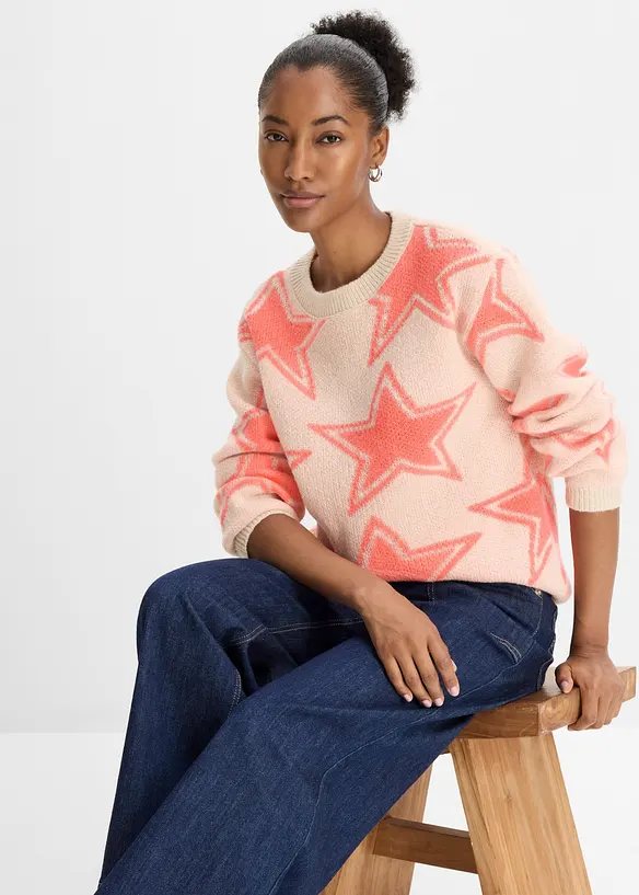 Maglione boxy, bonprix