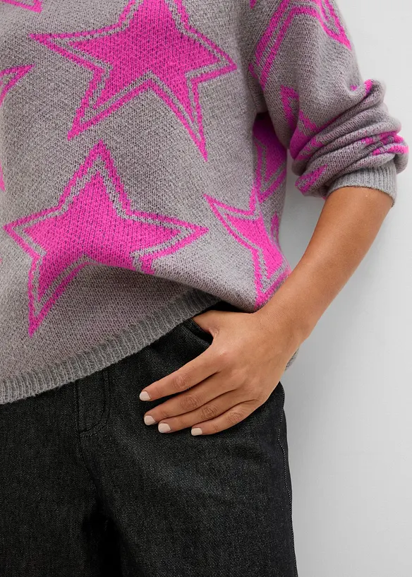 Maglione boxy, bonprix