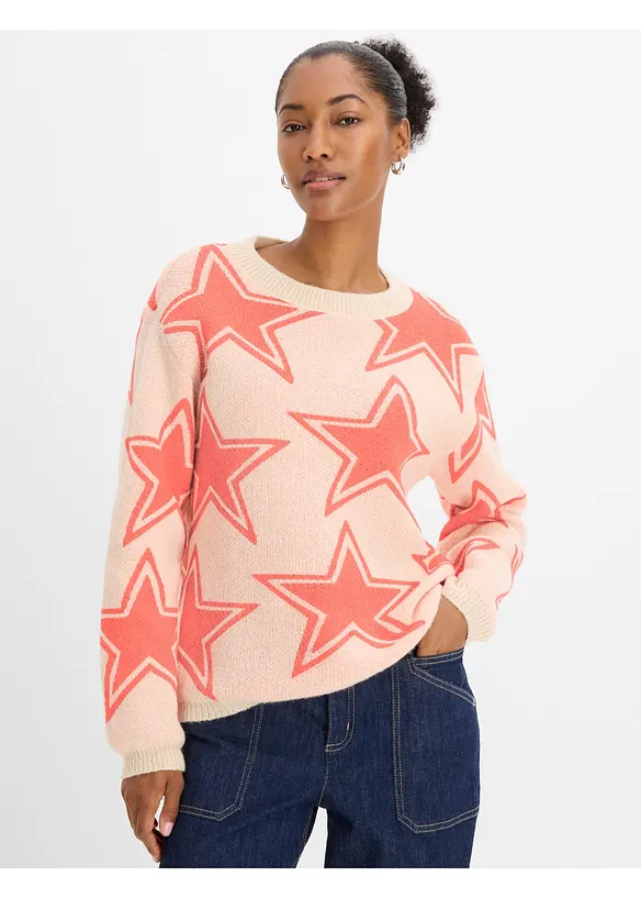 Maglione boxy, bonprix