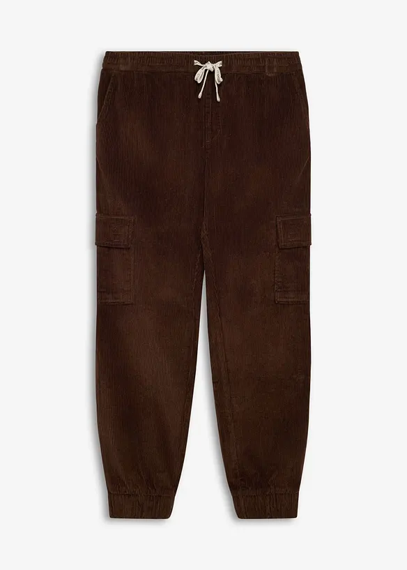 Pantaloni cargo regular fit con coulisse, bonprix