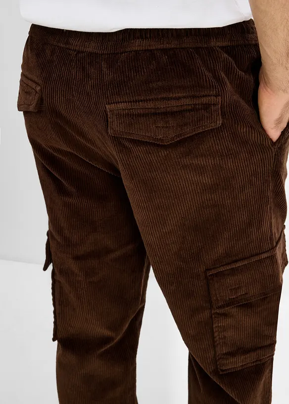 Pantaloni cargo regular fit con coulisse, bonprix
