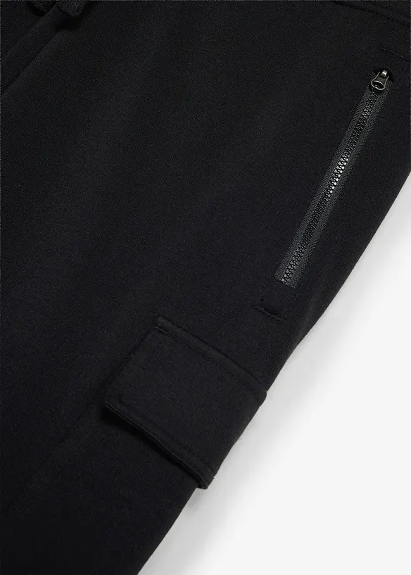 Pantaloni da jogging cargo termici, regular fit, bonprix