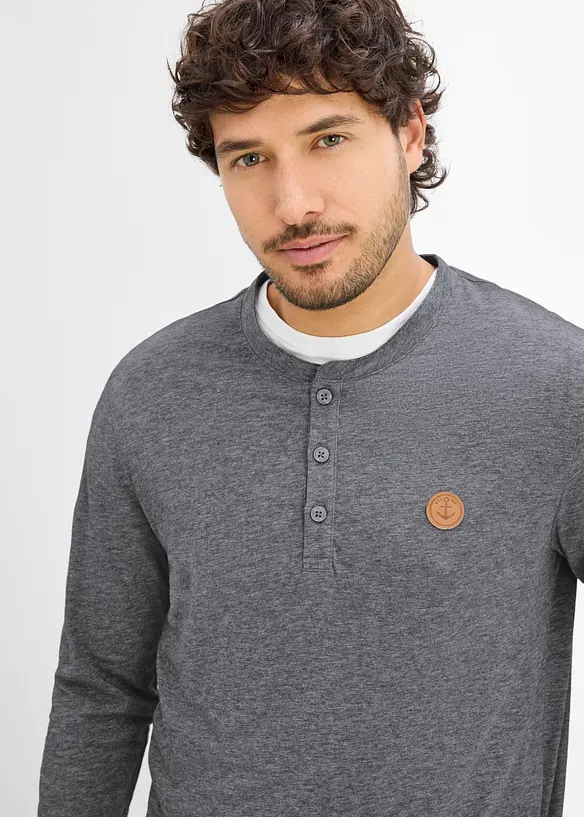 Maglia a maniche lunghe (pacco da 2), bonprix