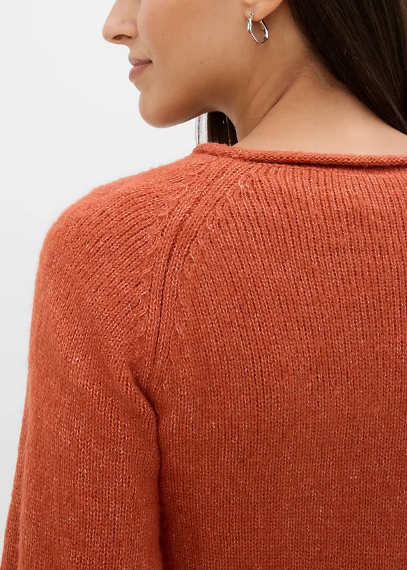 Maglione con scollo rotondo, bonprix