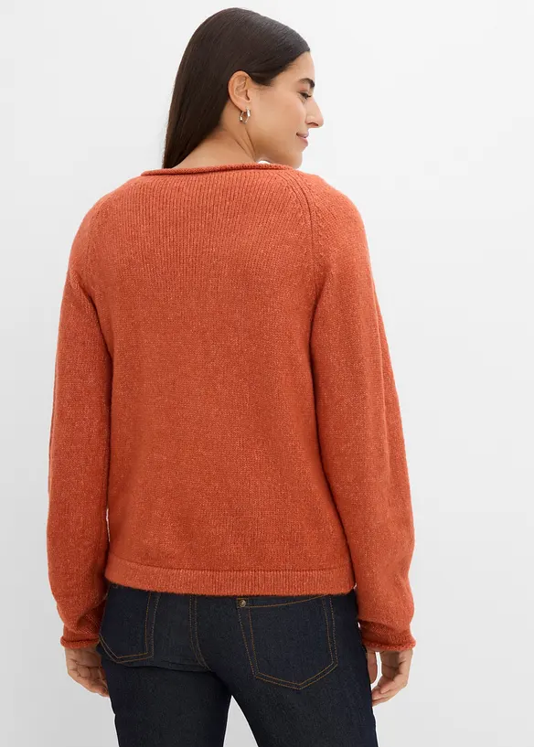 Maglione con scollo rotondo, bonprix