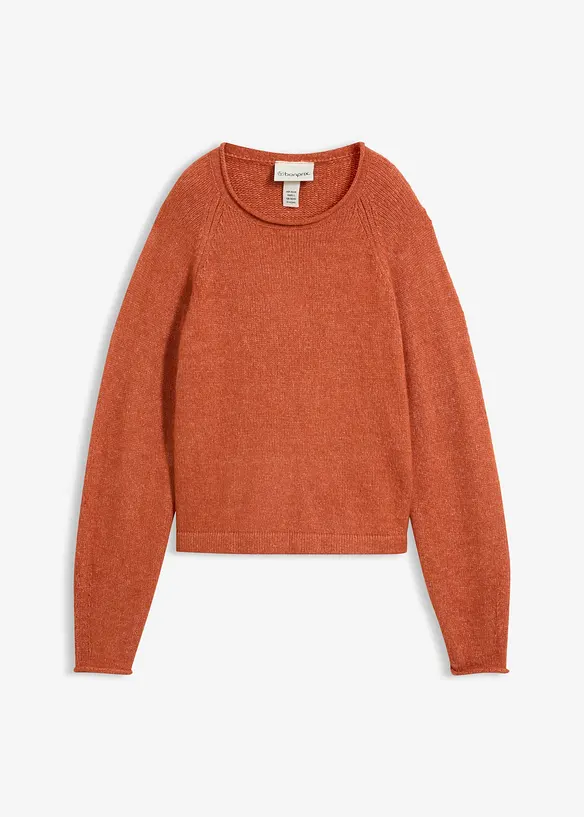 Maglione con scollo rotondo, bonprix