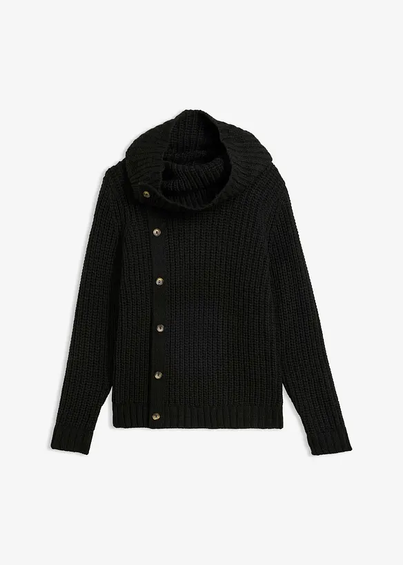 Maglione con abbottonatura, bonprix