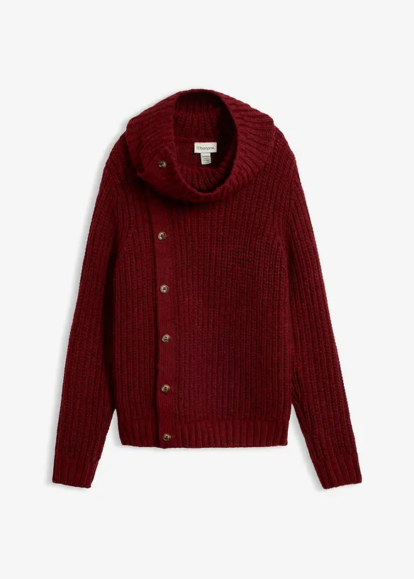 Maglione con abbottonatura, bonprix
