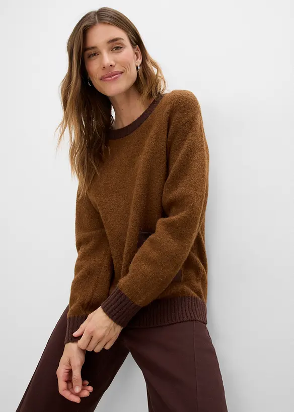 Maglione loose fit, bonprix
