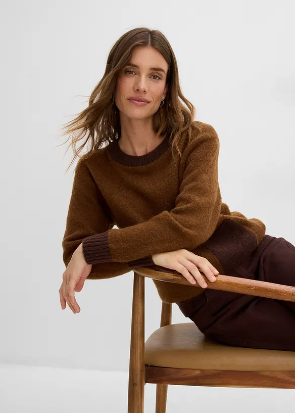 Maglione loose fit, bonprix