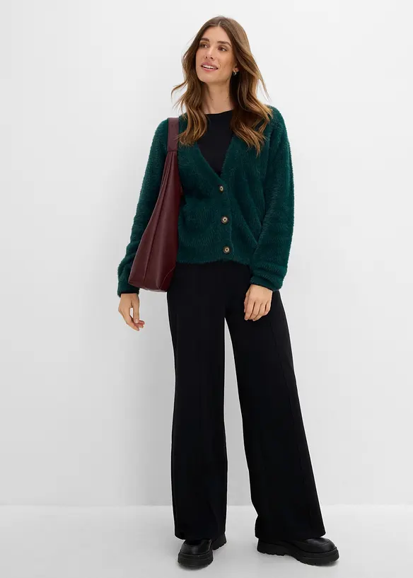 Cardigan in misto viscosa, bonprix