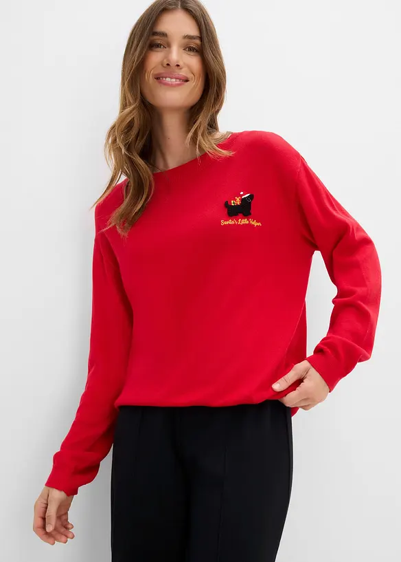 Maglione girocollo, bonprix